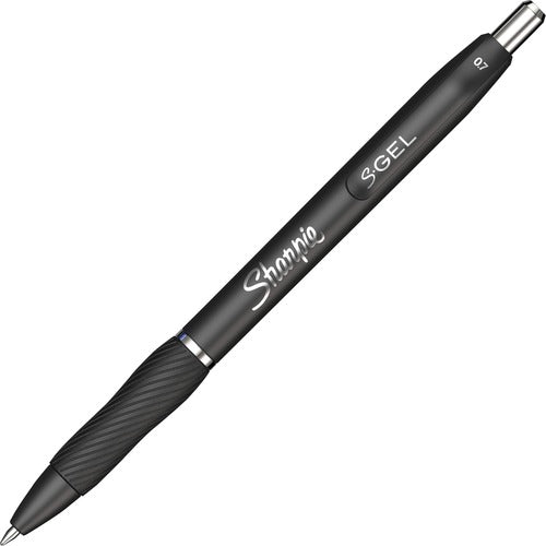 Newell Brands  Gel Pen, 0.7mm Point, 3/10"Wx3/10"Lx7"H, 36/BX, Black