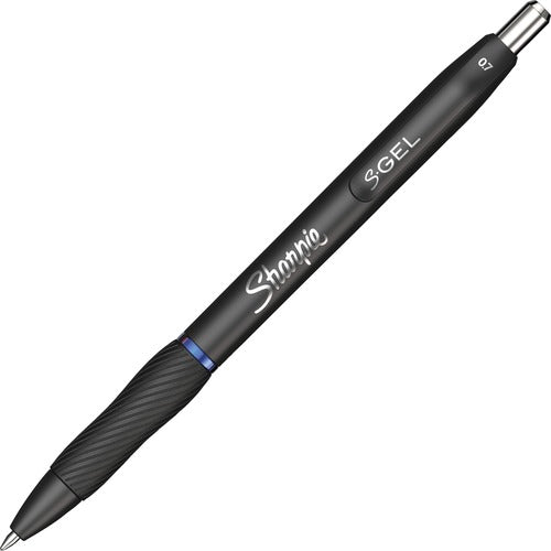 Newell Brands  Gel Pen, 0.7mm Point, 3/10"Wx3/10"Lx7"H, 36/BX, Blue