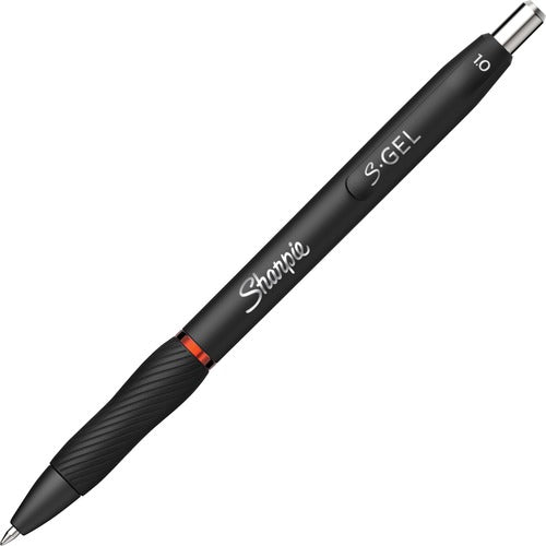 Newell Brands  Gel Pen, 1.0mm Point, 3/10"Wx3/10"Lx7"H, 1 DZ, Red