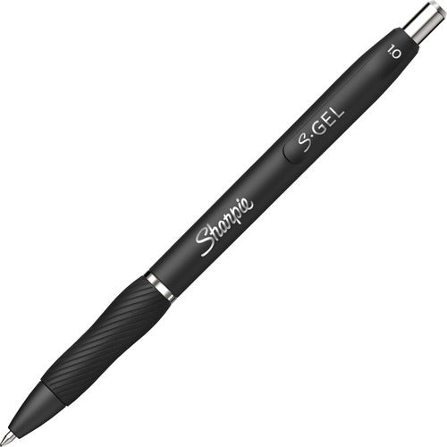 Newell Brands  Gel Pen, 1.0mm Point, 3/10"Wx3/10"Lx7"H, 36/BX, Black