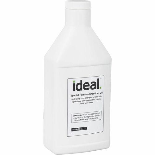 Ideal Shredders  Shredder Oil, High-Cling, f/2604/3105/4002, 1 Qrt, Clear