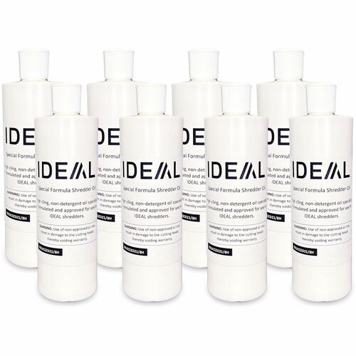 Ideal Shredders  Shredder Oil,High-Cling,f/2245/2265/2445, 1 Pint,8/CT