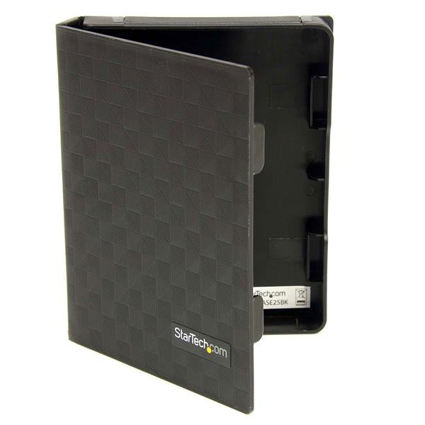 StarTech.com HDDCASE25BK storage drive case Sleeve case Plastic Black
