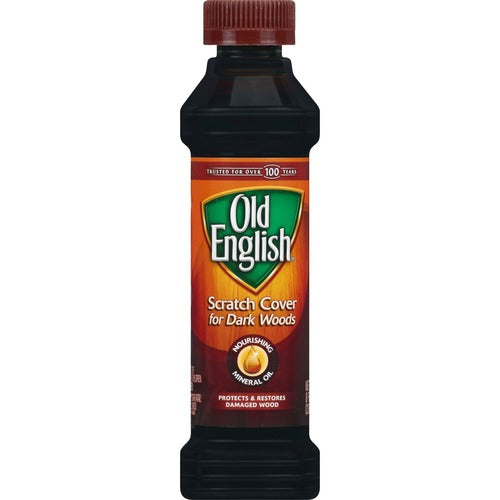 Reckitt Benckiser  Furniture Polish, Dark Wood, 8 fl oz, 6/CT, Dark Brown