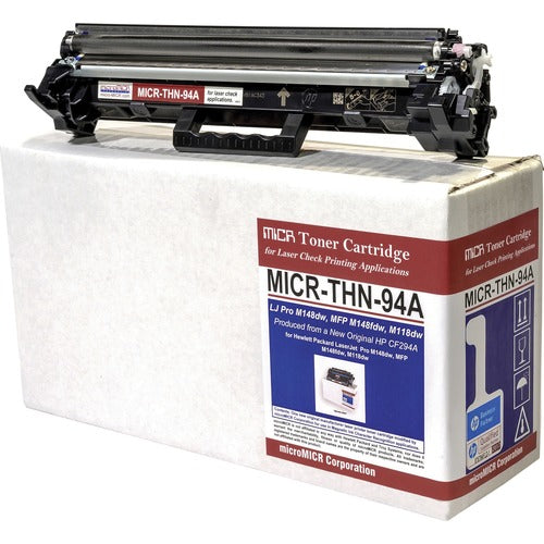 MicroMICR CORP  MICR Toner Cartridge, r/ HP CF294A, 1200 Yield, BK