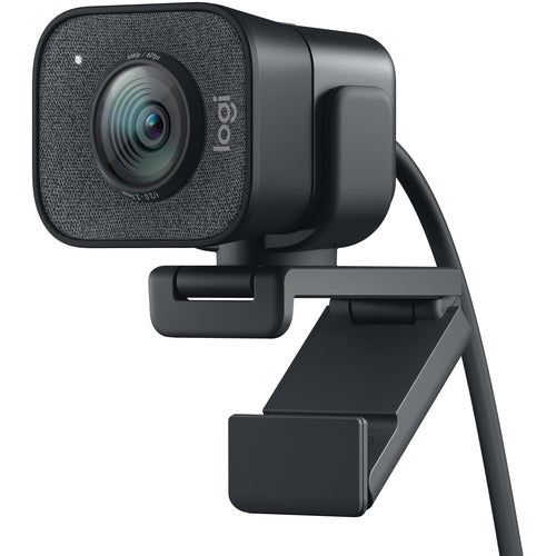 Logitech  Webcam, HD 1080p, 2-3/10"Wx1-9/10"Dx2-3/5"H, Graphite