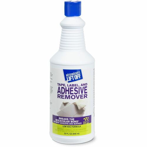 Motsenbocker Advanced  Adhesive Remover, f/Tape/Labels, Low-VOC, 32 oz, White