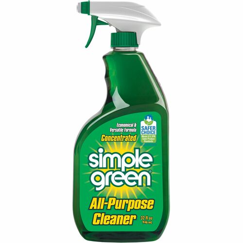 Simple Green  Cleaner, All-Purpose, Concentrated, 32 oz, Green