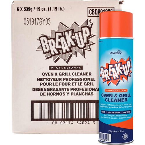 Diversey Care  Oven/Grill Cleaner, 19 oz, 6/CT, Black-DVOCBD991206CT