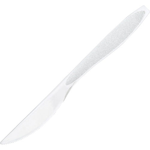 Solo Cup Company  Knives, Plastic, Heavyweight 1-1/10"Wx7"L, 1000/CT, White