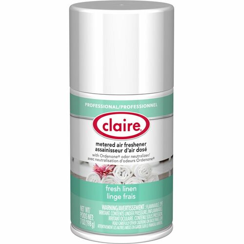 Claire Manufacturing Co  Air Freshener,Metered,Fresh Linen,7 oz