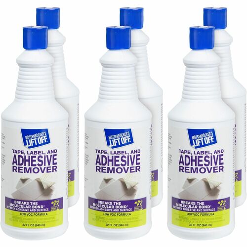 Motsenbocker Advanced  Adhesive Remover, f/Tape/Labels, Low-VOC, 32 oz, 6/CT, WE