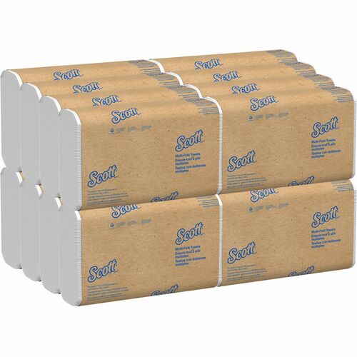 Kimberly-Clark Professional  Multifold Towels, 8"x9-2/5", 250/PK, 16PK/CT, WE
