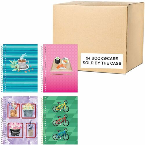 Roaring Spring Paper Products  Notebook, Lifenotes, 80 Sht, 15 lb, 5"x7", 24/CT, AST