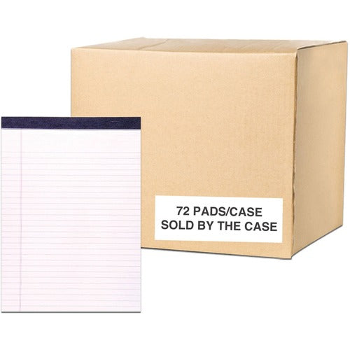 Roaring Spring Paper Products  Writing Pad, Legal-Rld,15 lb,50-Sht,8-1/2"x11-3/4",36/CT,WE