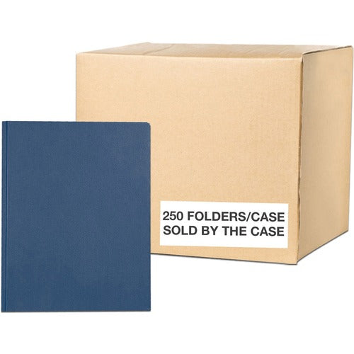 Roaring Spring Paper Products  Folders,w/Fasteners/Pockets,9-1/2"x11-3/4",250/CT,DBE