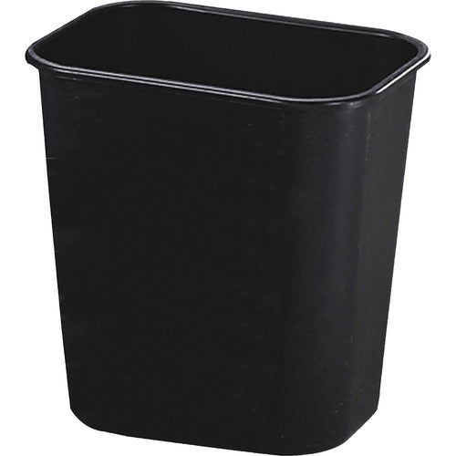 Rubbermaid Commercial Products  Waste Bin,Plastic,13 Qrt,11-3/8"x8-1/4"x12-1/8",12/CT,BK