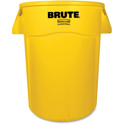 Rubbermaid Commercial Products  Waste Container, Brute, w/Handles, 44 Gallon, 4/CT, YW
