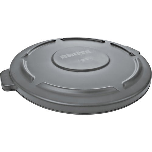 Rubbermaid Commercial Products  Brute Lid, For 2632 Brute Container, 6/CT, Gray