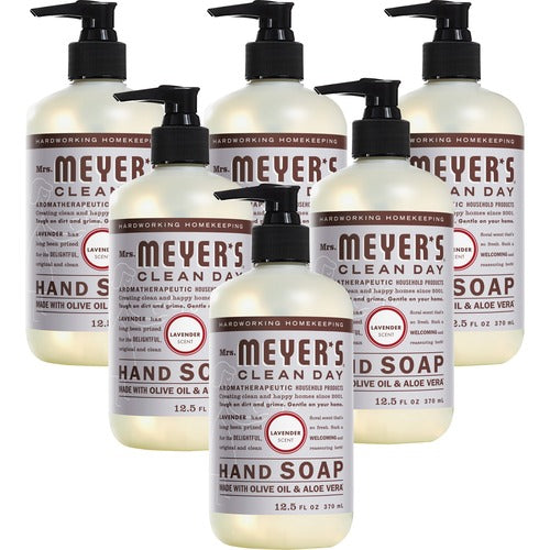 S.C. JOHNSON & SON, INC  Hand Soap, Lavender Scent, 12.5 oz, 6/CT,Multi