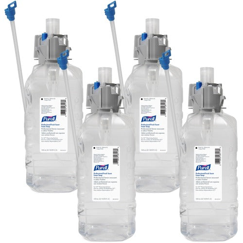 Gojo  Soap, Foam, Fresh Scent, f/CXM/CXI/CXT, 1500 ml, 4/CT, Clear-GOJ856104CT