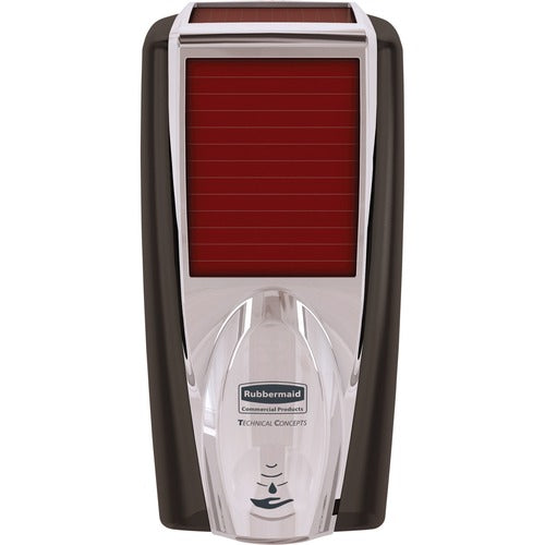 Rubbermaid Commercial Products  Dispenser, Touch-free, f/Foam Soap/Sanitizer, 10/CT, BK/CE