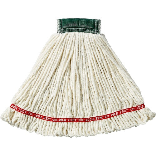 Rubbermaid Commercial Products  Wet Mop,Antimicrobial,Shrinkless,20oz,5" Headband,6/CT,WE