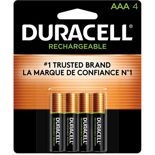 Duracell U.S.A.  Batteries,Rechargeable,NiMH,Pre-charged,AAA,4/PK,24PK/CT,BK-DURNLAAA4BCDCT