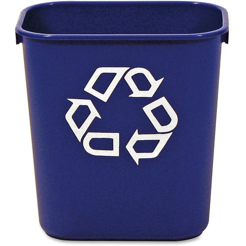 Rubbermaid Commercial Products  Recycling Container,13 Qrt,8-1/5"x11-2/5"x12-1/10",12/CT,BE