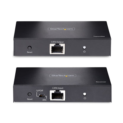 StarTech.com 4K70IC-EXTEND-HDMI AV extender AV transmitter & receiver Black