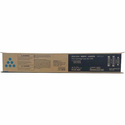 Ricoh Office Products  Toner Cartridge,IMC300/C400,6000 Page Yield,Cyan