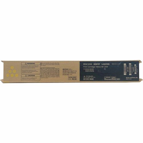 Ricoh Office Products  Toner Cartridge,IMC300/C400,6000 Page Yield,Yellow
