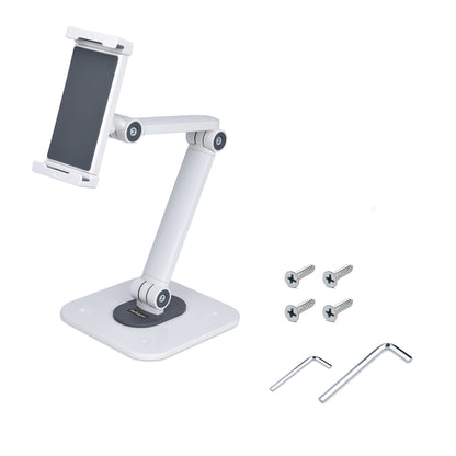 StarTech.com ADJ-TABLET-STAND-W multimedia cart/stand White Multimedia stand