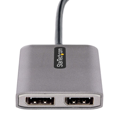 StarTech.com MST14CD122DP USB graphics adapter 4096 x 2160 pixels Gray
