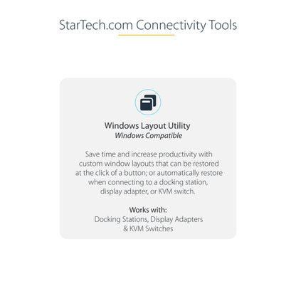 StarTech.com MST14CD122DP USB graphics adapter 4096 x 2160 pixels Gray
