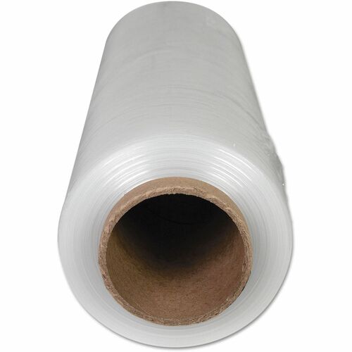Universal  High-Performance Handwrap Film, 18" x 1,500 ft, 12 mic (47-Gauge), Clear, 4/Carton