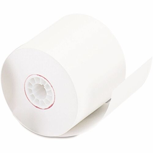 Universal  Impact and Inkjet Print Bond Paper Rolls, 0.5" Core, 2.25" x 128 ft, White