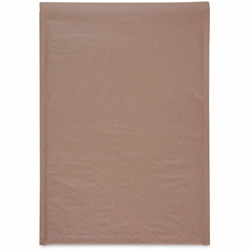 Universal  Natural Self-Seal Cushioned Mailer, #5, Barrier Bubble Air Cell Cushion, Self-Adhesive Closure, 10.5 x 16, Kraft, 80/Carton