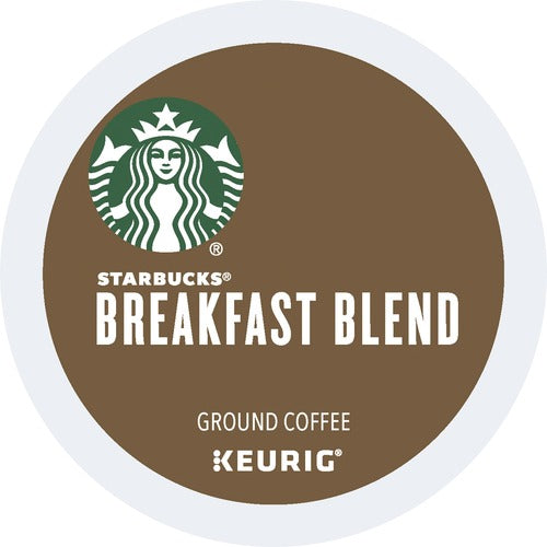 Starbucks  Coffee,Breakfast Blend,Medium Roast,K-Cup,24/BX