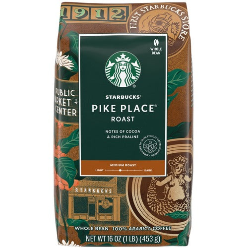 Starbucks  Coffee, Medium Roast, Whole Bean, 16 oz., Multi