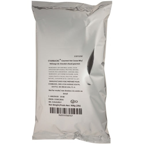 Starbucks  Hot Cocoa, Gourmet, f/Serenade, 908 G, 6/CT,Silver