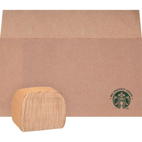Starbucks  Napkins, Branded, 6-1/2"x5", 300/PK, 20PK/CT, Tan