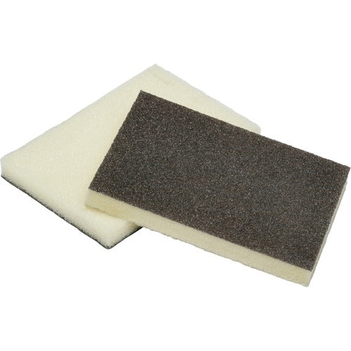 SKILCRAFT  Sponge,Pad,Scouring,Heavy-Duty,4-1/2"Wx3"H,Yellow/Green
