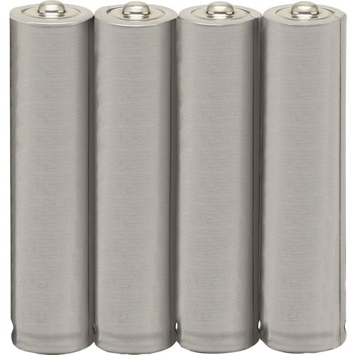 SKILCRAFT  Batteries, AAA, Alkaline, 1.5 Volt, 4/PK, Gray
