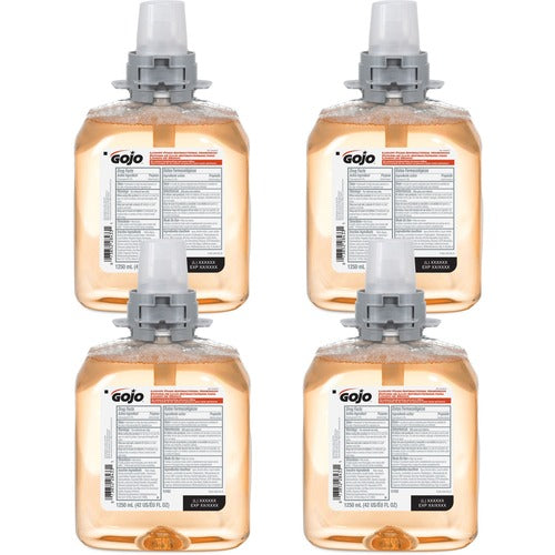 Gojo  Soap Refill, Antibacterial, Foam, f/FMX-12, 1250ml, 4/CT, AR-GOJ516204CT