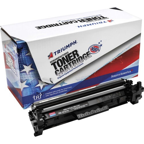 SKILCRAFT  Remanuf Toner Cartridge, HP 17A, 1600 Yield, BK