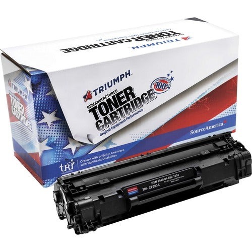 SKILCRAFT  Remanuf Toner Cartridge, HP 83A, 1500 Yield, BK