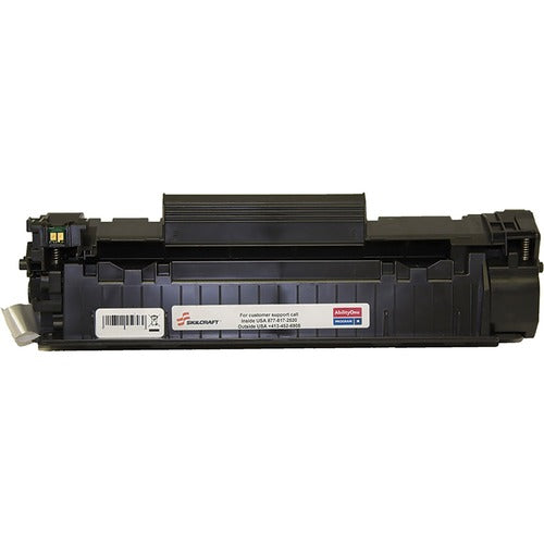 SKILCRAFT  Toner Cartridge, Remanuf. HP CE278A, 2100 Yield, BK