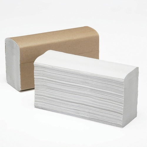 SKILCRAFT  Towels, Multi-Fold, 9-1/4"x9-1/2", 250/PK, 16 PK/BX, White