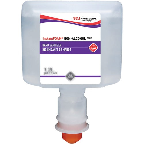 S.C. JOHNSON & SON, INC  Hand Sanitizer, Foam, Non-Alcohol, 1.2 Liter, 3/CT, Clear